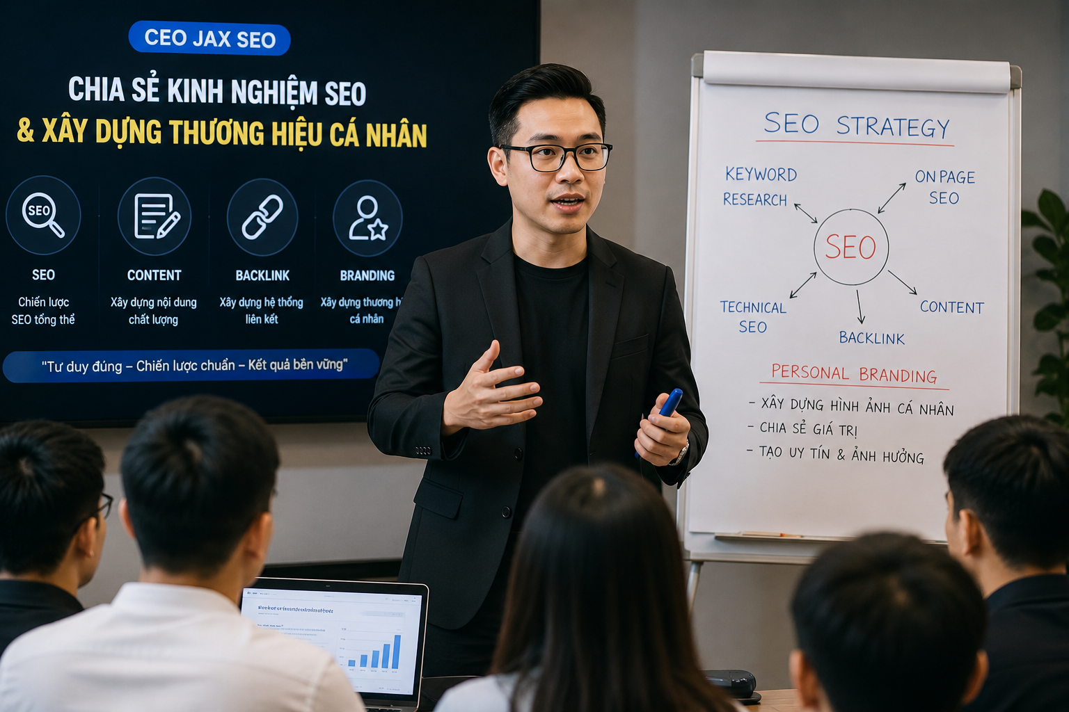 ceo jax seo chia sẽ